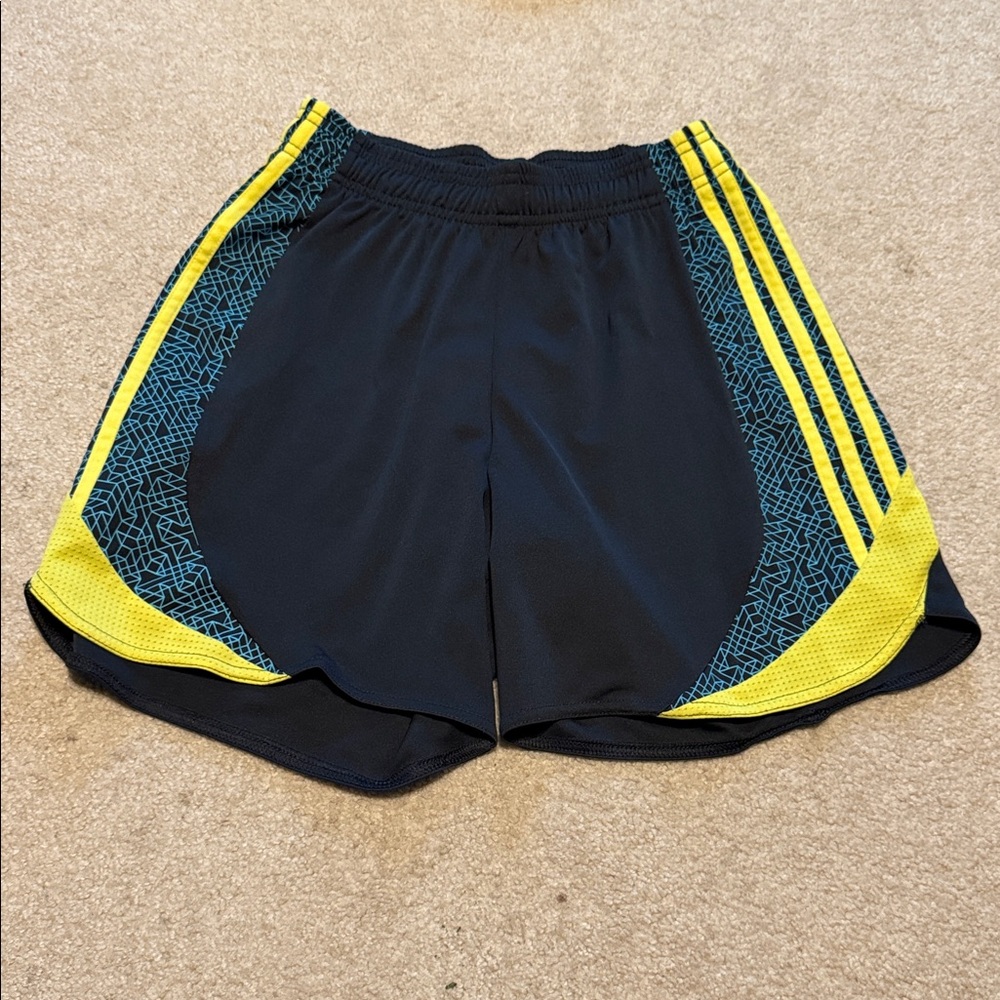Adidas Climacool Purple, grey, and Black Shorts athletic 3 pairs XS drawstring - Picture 5 of 9